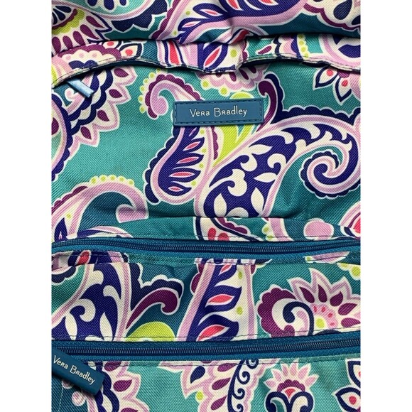 Vera Bradley Retired Print Waikiki Paisley Large Campus School Work Backpack main image 6